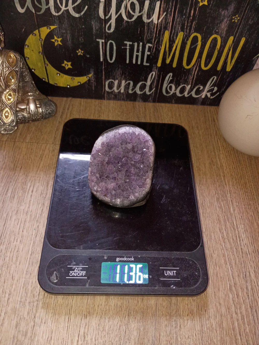 Uruguay Purple Amethyst Crystal Decorative Geode